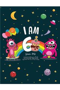 I Am 6 years old Journal
