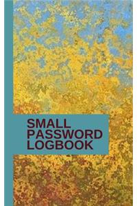 Small Password Logbook