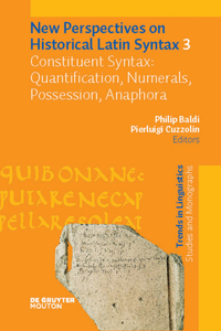 Constituent Syntax: Quantification, Numerals, Possession, Anaphora