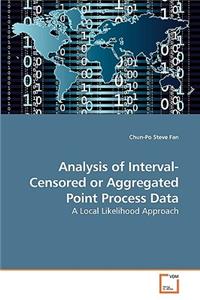 Analysis of Interval-Censored or Aggregated Point Process Data