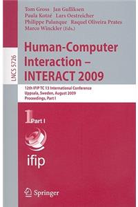 Human-Computer Interaction--INTERACT 2009