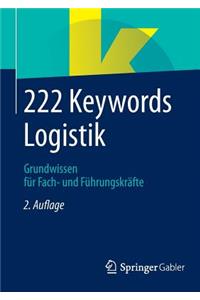 222 Keywords Logistik