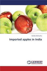 Imported apples in India