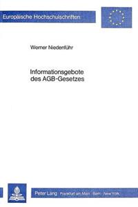 Informationsgebote des AGB-Gesetzes