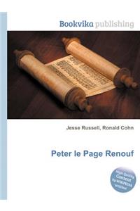 Peter Le Page Renouf
