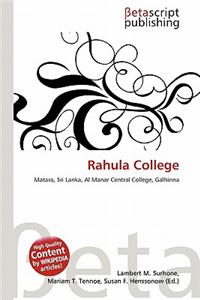 Rahula College