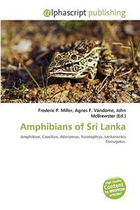 Amphibians of Sri Lanka