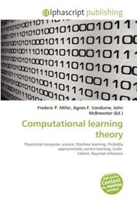 Computational Learning Theory