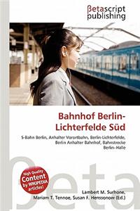 Bahnhof Berlin-Lichterfelde Sud