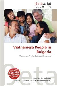 Vietnamese People in Bulgaria