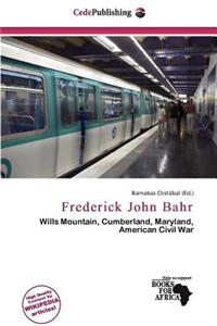 Frederick John Bahr