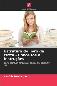 Estrutura do livro de texto - Conceitos e instruções