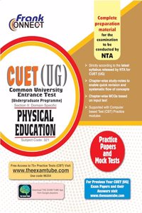 Frank Connect CUET UG Physical Education Book 2024 Complete Preparation Material - NTA CUET UG Entrance Exam Books 2024