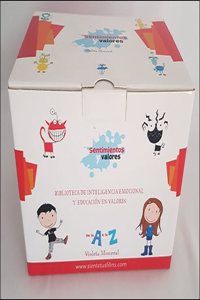 Caja sentimientos y valores: Biblioteca de inteligencia emocional y educacion en valores
