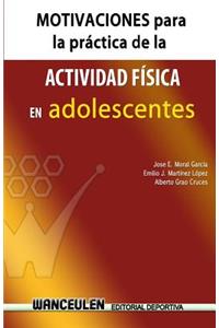 Motivaciones para la practica de actividad fisica en adolescentes