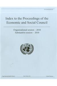 Index to Proceedings of the Economic and Social Council 2010