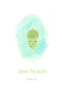 Annie The Acorn Story And Activity Book