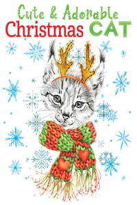 cute & adorable christmas cat