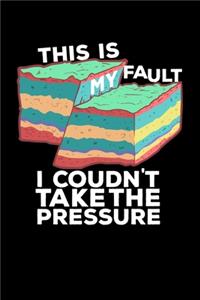 This Is My Fault I Couldn't Take The Pressure