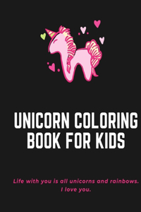 Unicorn Coloring Book for Kids