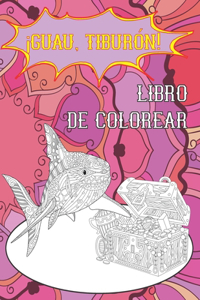 ¡GUAU, tiburón! - Libro de colorear