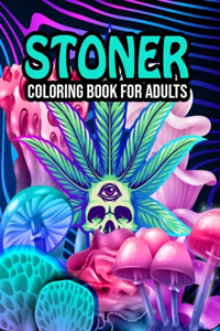 Stoner Coloring Book for Adults