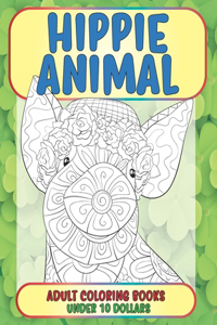 Adult Coloring Books Hippie Animal - Under 10 Dollars
