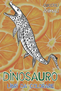 Libri da colorare - Cuccioli - Animali - Dinosauro