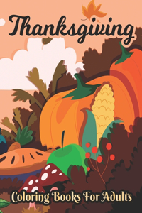 Thanksgiving Coloring books for adults