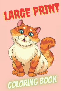 Large Print Coloring Book