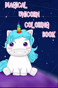 Magical Unicorn Coloring Book