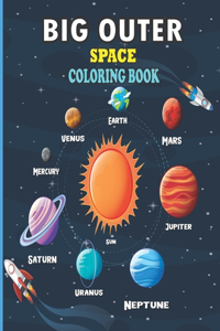 Big Outer Space Coloring Book