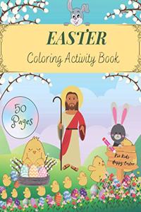 Easter Coloring Activity Book
