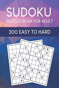 Sudoku Puzzles Book for Adult