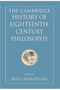 Cambridge History of Eighteenth-Century Philosophy 2 Volume Hardback Boxed Set