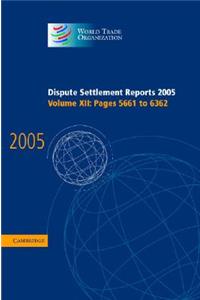 Dispute Settlement Reports 2005