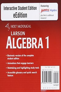 Holt McDougal Larson Algebra 1