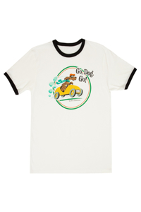 Go, Dog, Go Unisex Ringer T-Shirt Small