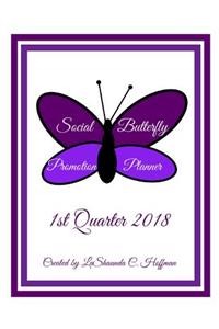 Social Butterfly Promotion Planner B/W