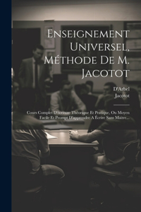 Enseignement Universel, Méthode De M. Jacotot