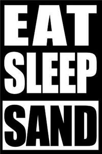 Eat Sleep Sand Gift Notebook for Beach Volleyball Players