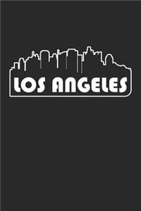 Los Angeles Notebook - California Gift - Skyline Los Angeles Journey Diary - California Travel Journal