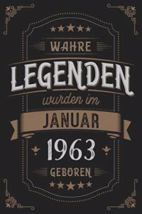 Wahre Legenden wurden im Januar 1963 geboren