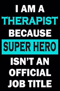 I Am A Therapist