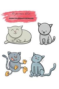 Mi primer libro para colorear animales