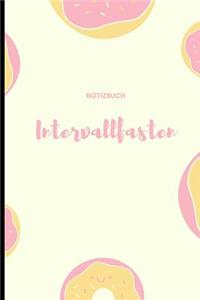 Intervall Fasten Notizbuch
