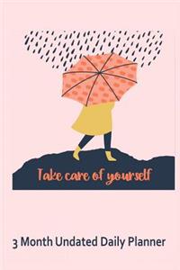 Undated Daily Planner