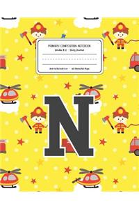 Primary Composition Notebook Grades K-2 Story Journal N