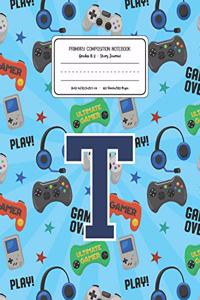 Primary Composition Notebook Grades K-2 Story Journal T