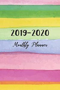 2019-2020 Monthly Planner